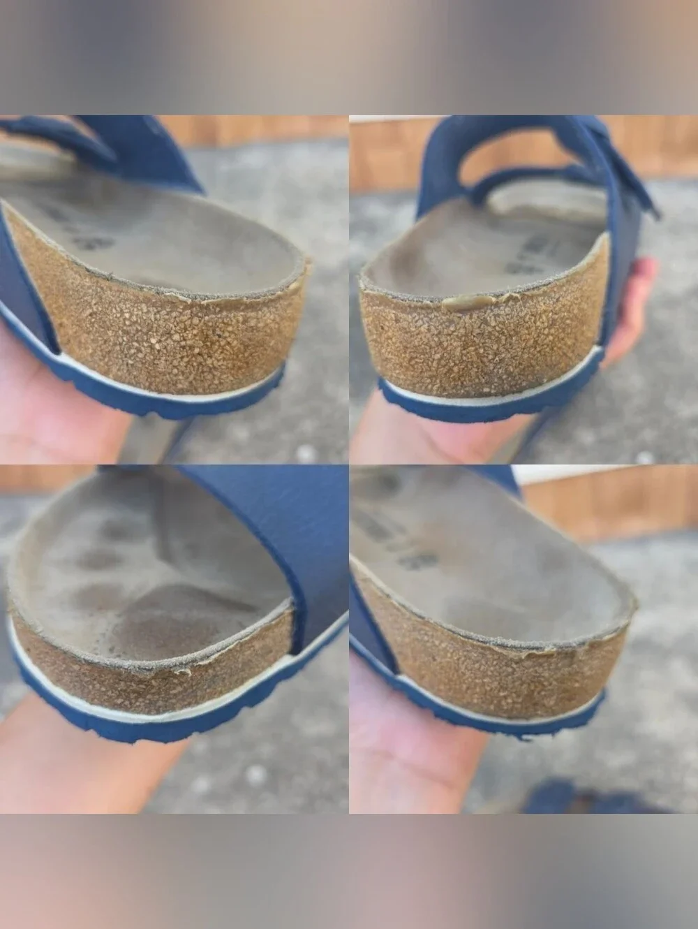 Birkenstock Arizona Sandals Size 43 Blue Two Strap Size: Size 43 ( Men's US 10